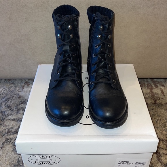 Steve Madden Azure Combat Boot - Picture 6 of 12